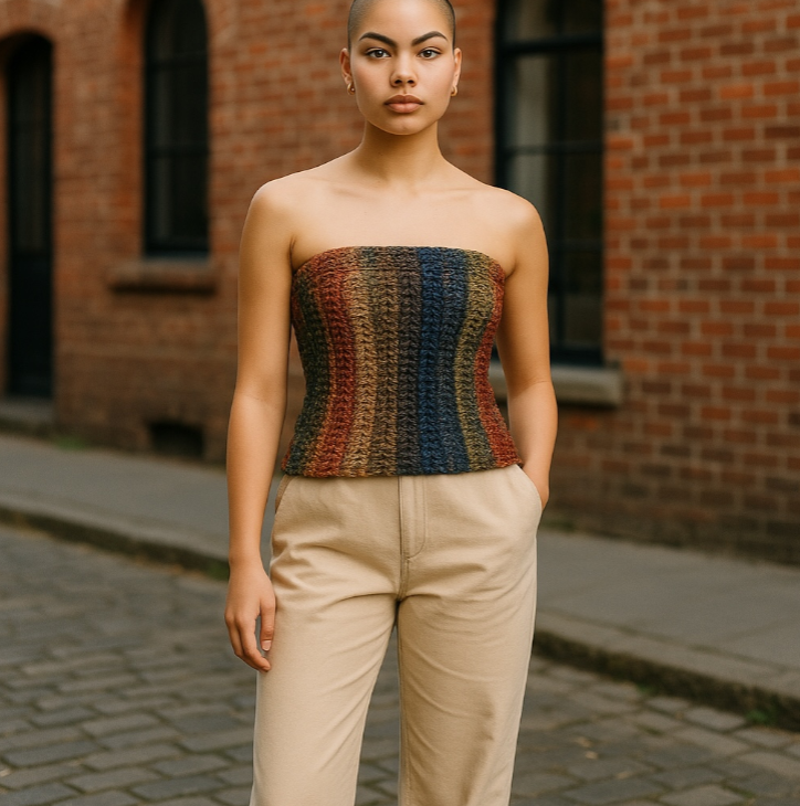 Lace Up & Laid Back Tube Top